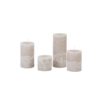 Cylinder Candle Linen 8,6x20cm C20963