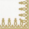 Napkin Airlaid Gold 15640dg