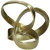 Ornament Knot Gold 17x20xh23cm Xet-4048
