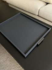 Giobagnara Deco Tray Ocean Bronze Handles Large 57x44cm