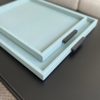 Giobagnara Deco Tray Sky Bronze Handles Large 57x44 cm