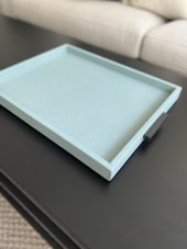 Giobagnara Deco Tray Sky Bronze Handles Medium 48x35cm