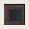 Ink Square Glass Tray 38x38x4cm 0120919