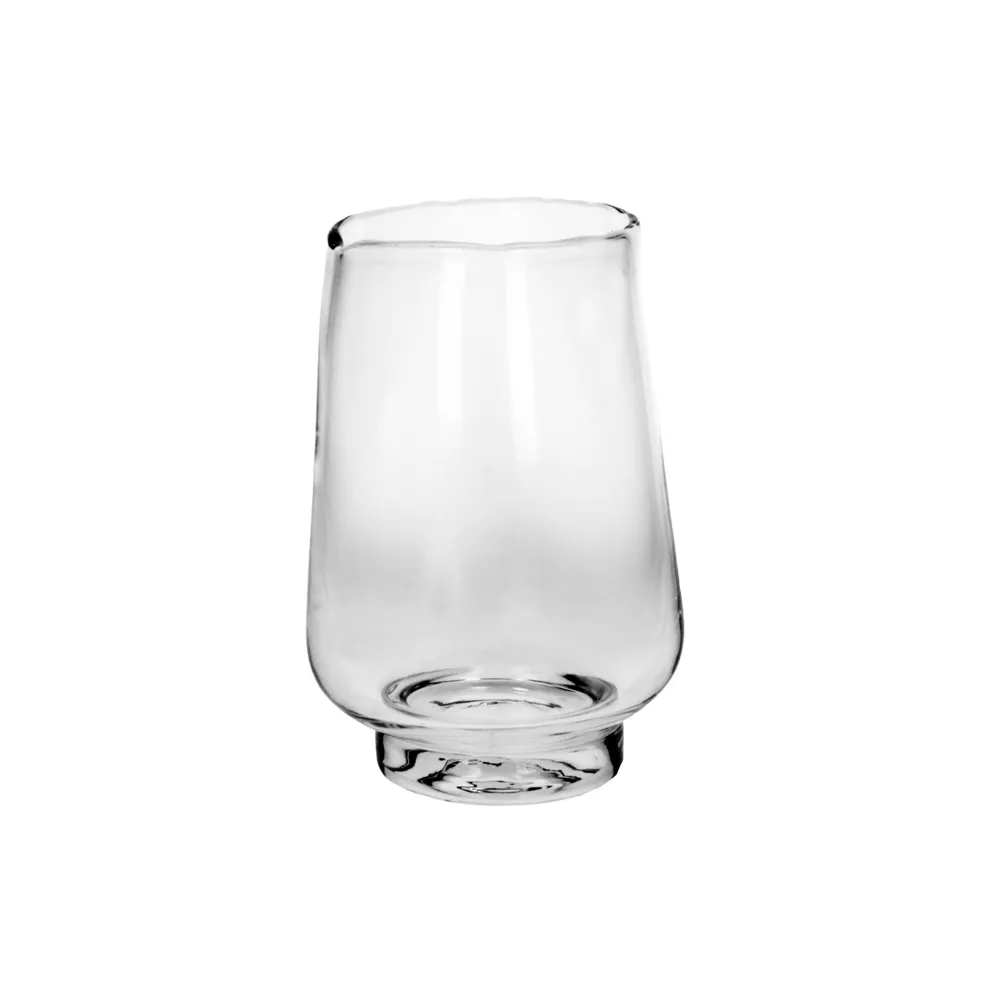 Elyzia hurricane vase glass 16dia 36967-clr-05