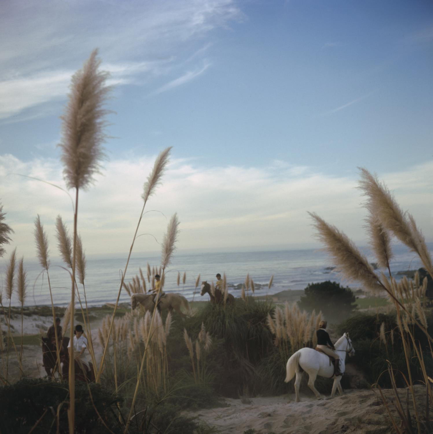 Getty. Pebble Beach by Slim Aarons 76x76cm