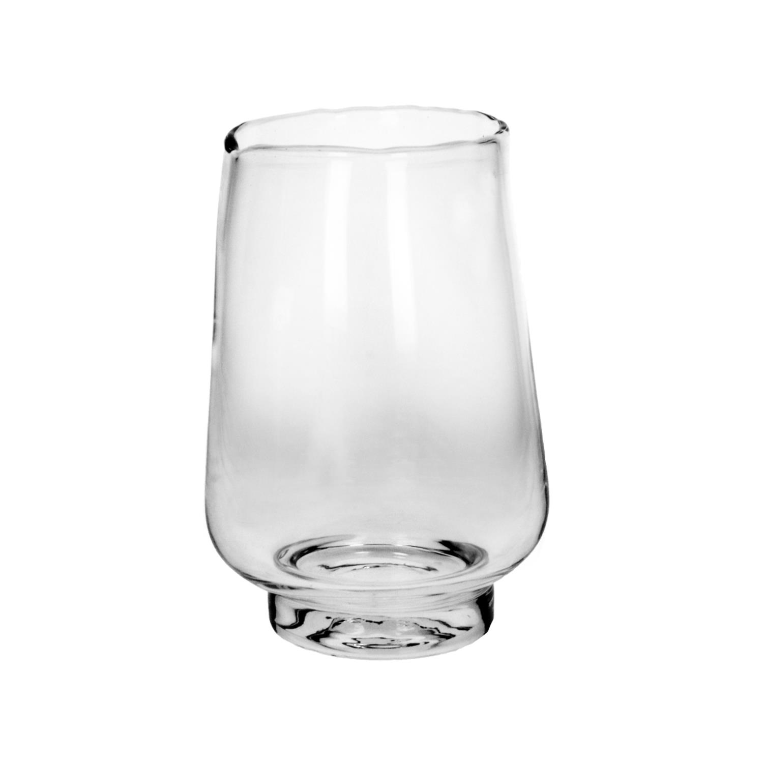 Elyzia Hurricane Vase Glass Clear Dia 20cm 36967-clr-10