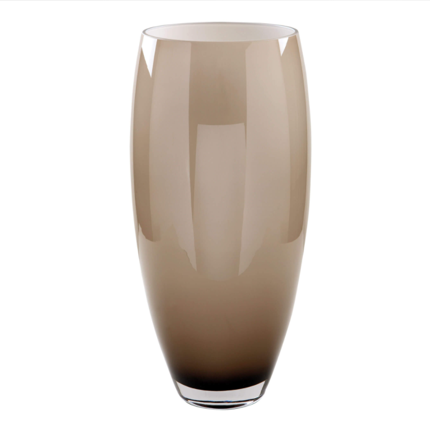 Africa Glass Vase Griege H40cm 115310