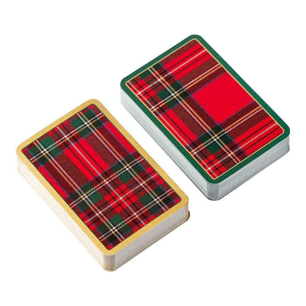 Playing Cards Plaid pc108