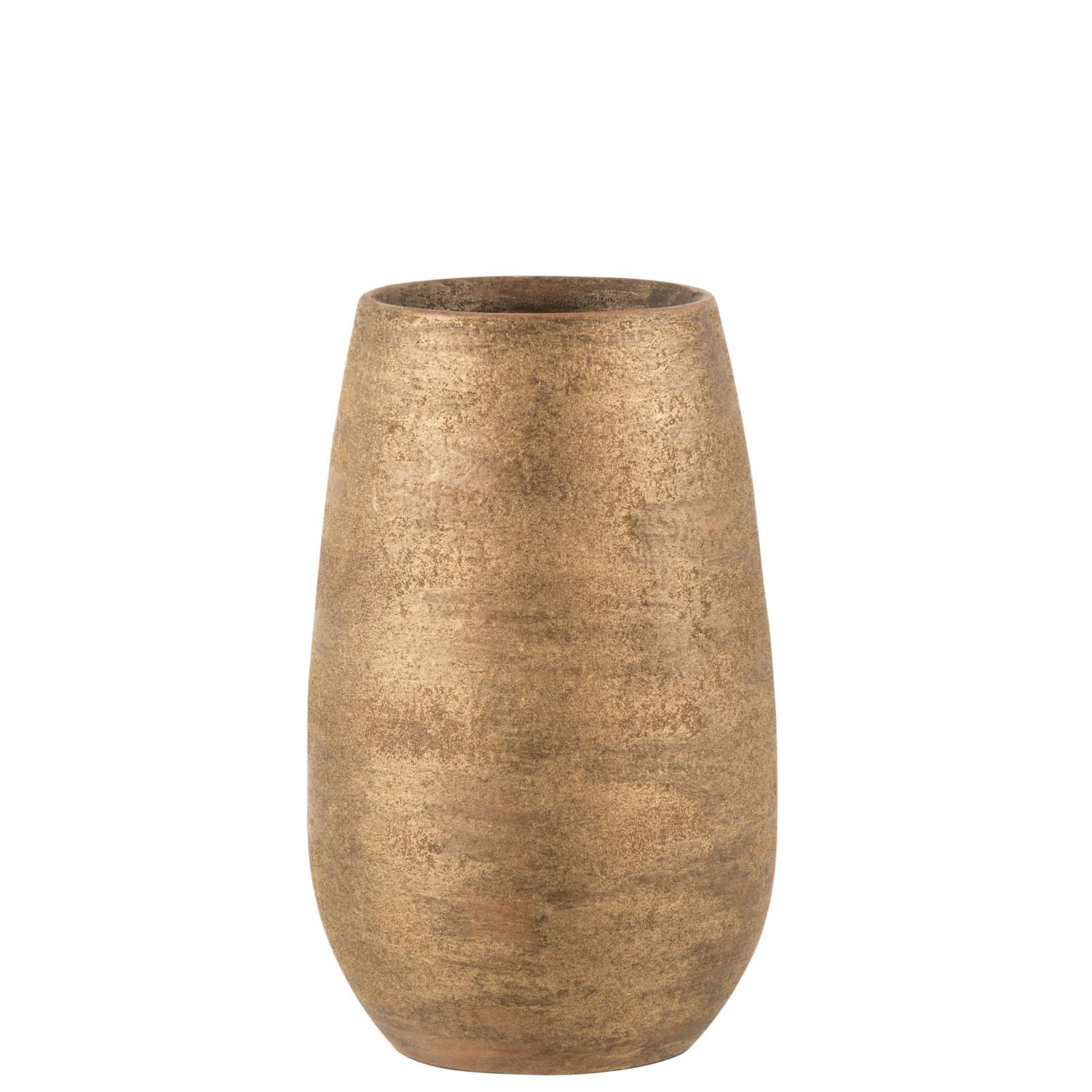 Vase Irregular Rough Ceramic 18x18x31cm 17861