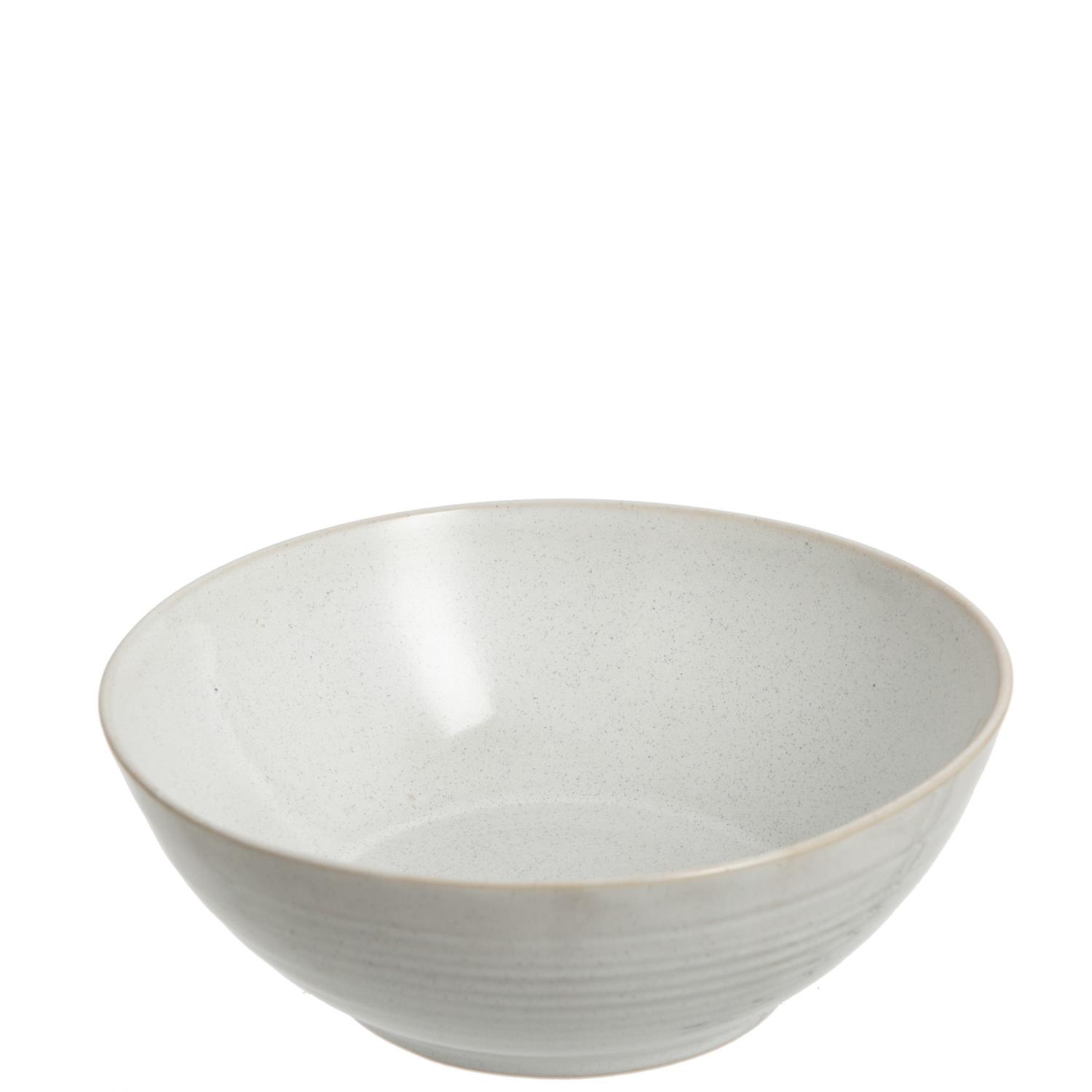 Bowl Noa Porchelain White 19x19xh7,5cm 98316