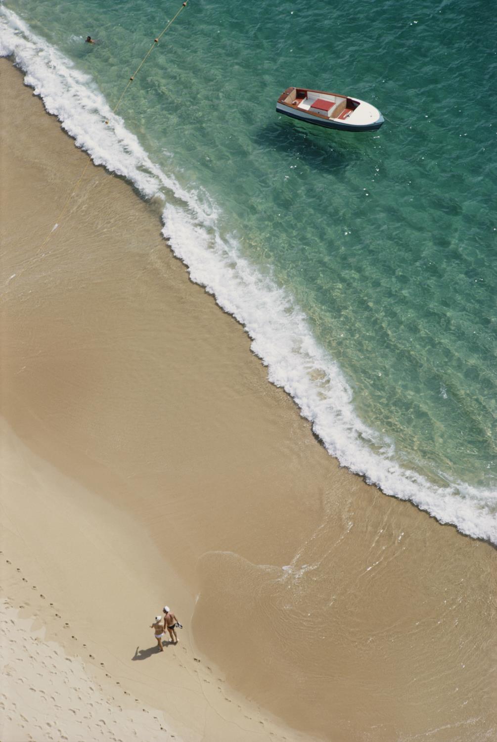 Getty. Caleta Beach Acapulco By Slim Aarons 51x76cm