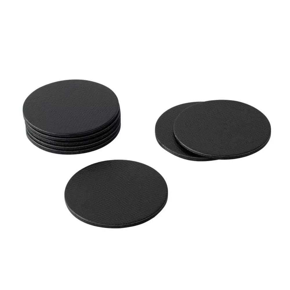 Round Coaster Black Snakeskin 4009cr