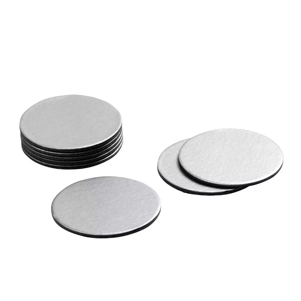 Round Coaster Silver Luster 4021cr