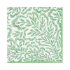 Napkin Green Block Print 16981l