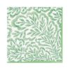 Napkin Green Block Print 16981l