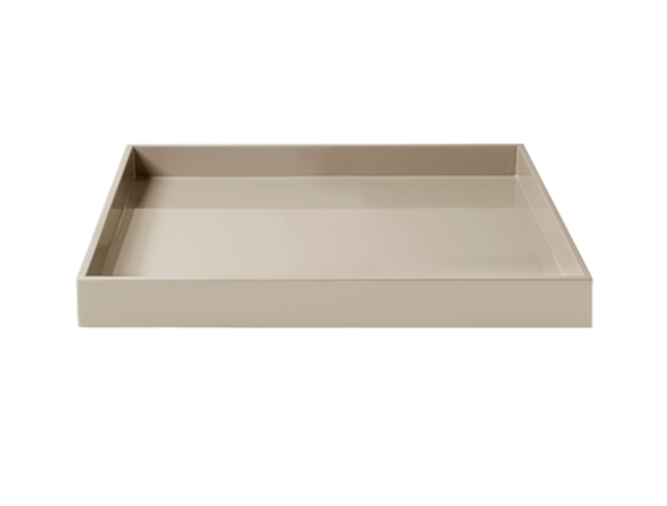 Lux Lacquer Tray Fawn 30x30x3,5cm 070125