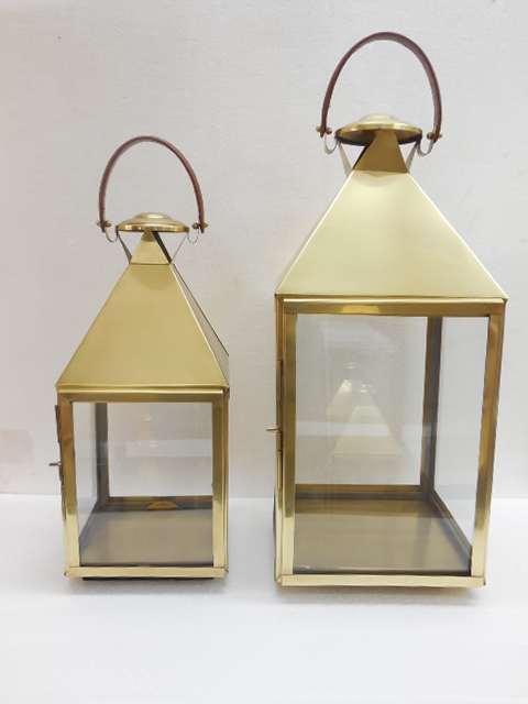 Lanterne Casablanca Ant Gold 30x69h 400-190