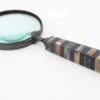 Magnifying Glass Brown Black Horn 36cm 410-170