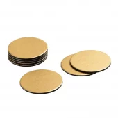 Round Coaster Gold Luster 4021cr