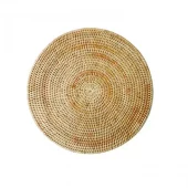 Round Bordbrikke/Placemat Natur Gn485l
