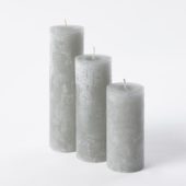 Mini Church Candle Cloudy 10x10cm C16344