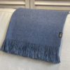 Baby Alpaca Throw Stone Blue 0726 130x200cm