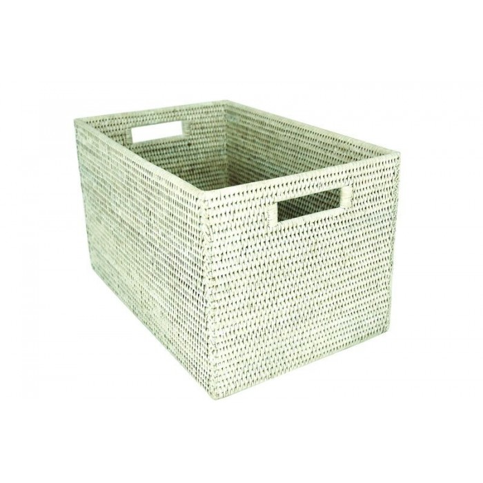 Open Basket White 41x27x25cm GB597