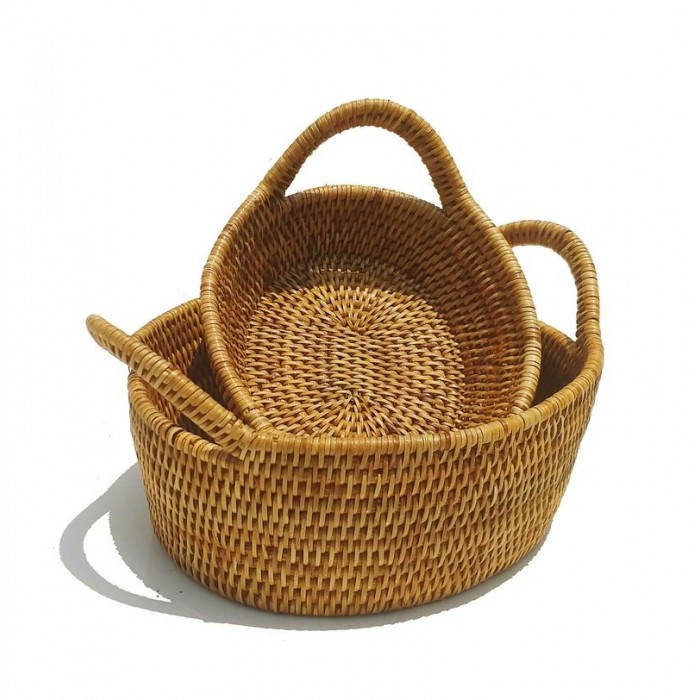 Oval Basket S Natural Gn963