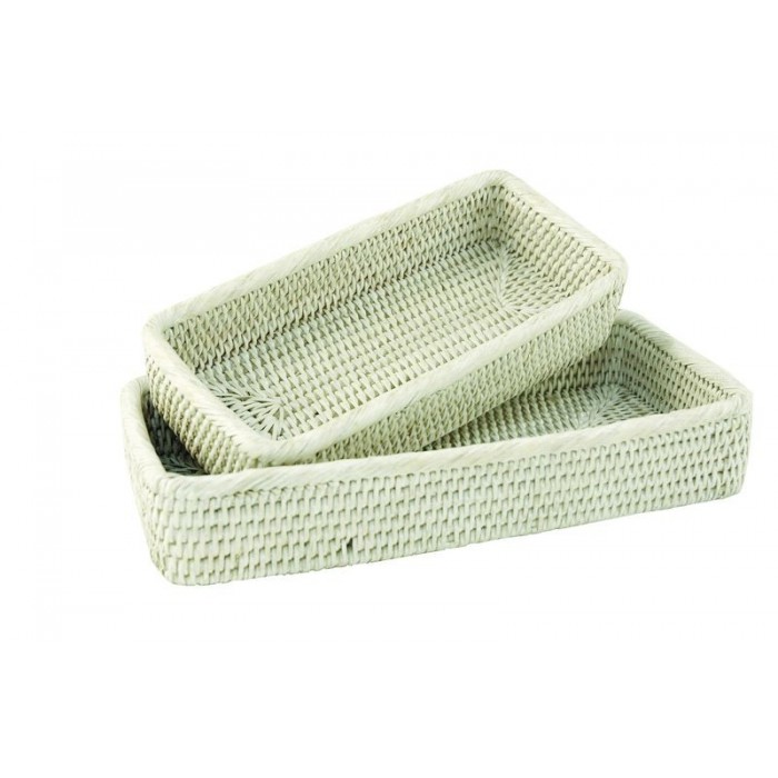 Bathroom Basket M White GB240