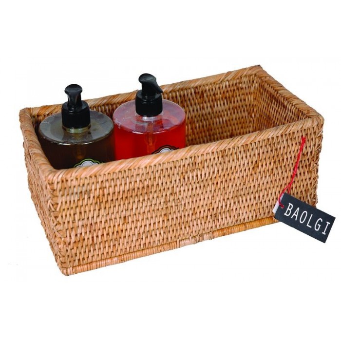 Rectangular Basket Naturel 31x16x13cm GN449