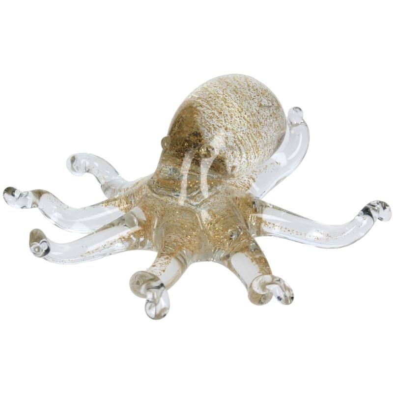 Octopus Glass Gold 19x18x6,5m xet-5028