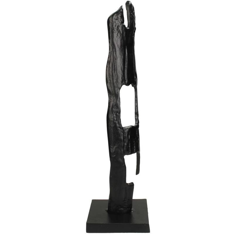 Ornament Abstract Black 53x12x15cm XET-8766