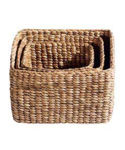Kurv Rectangulær Natur M 37x26x27cm