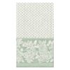 Napkin Sage Green/Ivory 17291gg