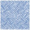 Napkin Blue Fretwork 16450d