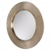 Mirror Edvin Gold Finish Inner Ring Detail. 7170