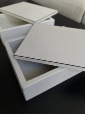 Giobagnara Bac Trinket Box Light Grey 16x22cm