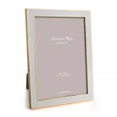 Addison Ross Frame Enamel Stone Grey/ Gold 10x15cm Fr1355