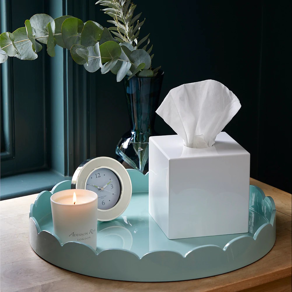 Addison Ross Tissue Box White TB1503