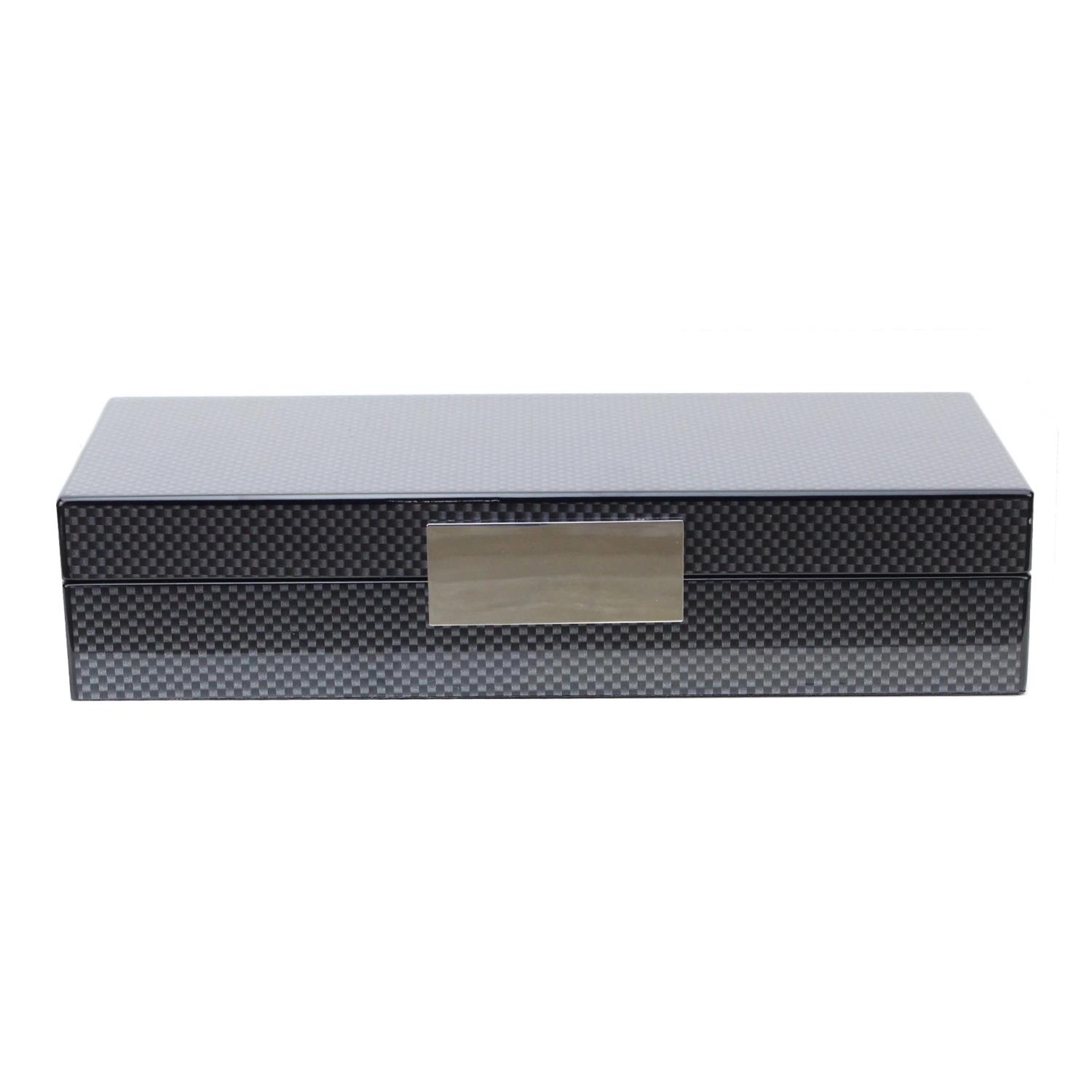 Box Carbon Fiber Silver 4x9 BX1270
