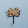 Hook With Natural Wooden Crab 33390
