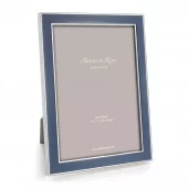 Addison Ross Frame Enamel Denim/Silver 10x15cm Fr1049