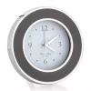 Addison Ross Alarm Clock Taupe & Silver FR5502