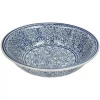Bowl Porcelain Blue & White 26xh7cm wer-4358