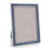Addison Ross Frame Enamel Denim/Silver 10x15cm Fr1049
