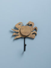 Hook With Natural Wooden Crab 33390