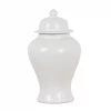 Jar Porcelain White Matt h56cm 155-567