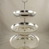 Dispenser 3 Rack Silver Plated h52cm 510-880