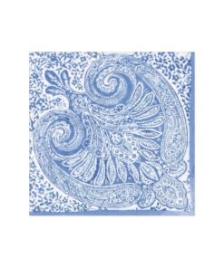 Napkin Blue Paisley 16970c