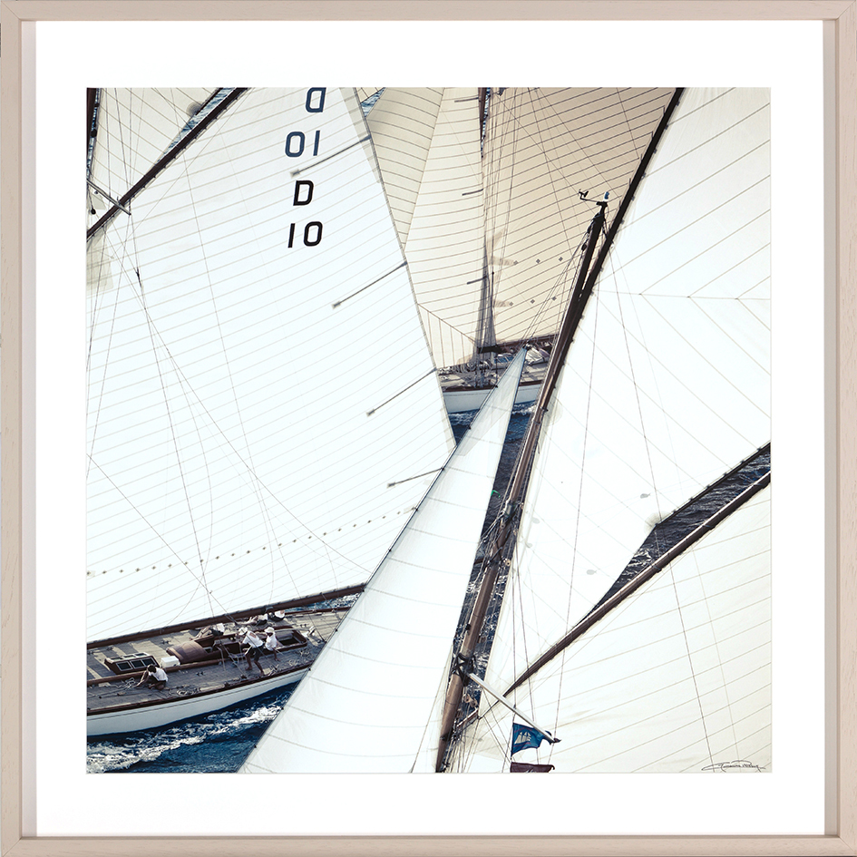 Dans Les Voiles De Saint Tropez 75x75cm pec131